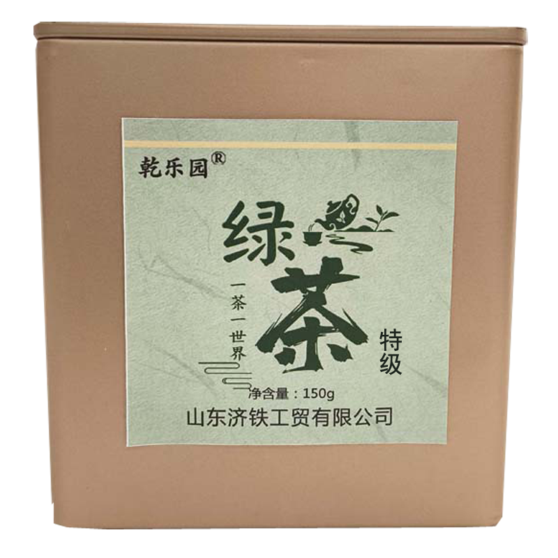 乾乐园 特级绿茶 150g 罐