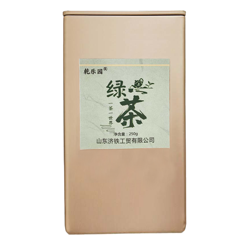 乾乐园 绿茶 250g 罐