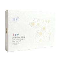 青彩山茶护手霜滋润保湿秋冬防干裂补水30g*3礼盒装便携男女通用