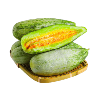 [西沛生鲜]新鲜羊角蜜甜瓜 博洋61号 净重2.8斤