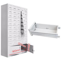 锦北五十斗文件柜钢制办公柜抽屉柜目录柜员工柜储物柜档案柜收纳柜