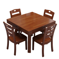 宜掌柜 实木折叠餐桌