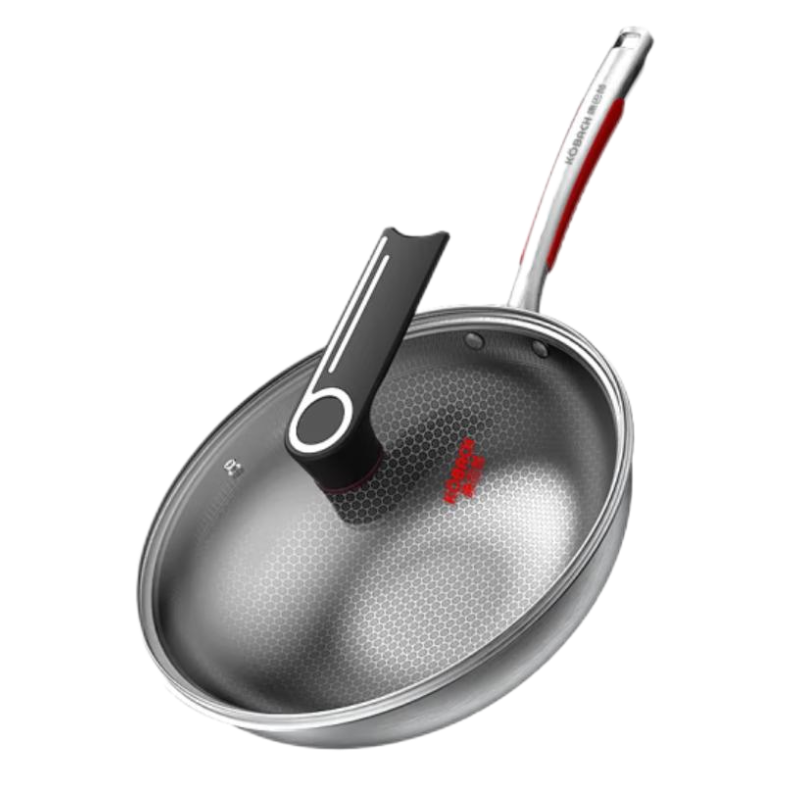 康巴赫 304旗舰 蜂窝炒 锅32cm