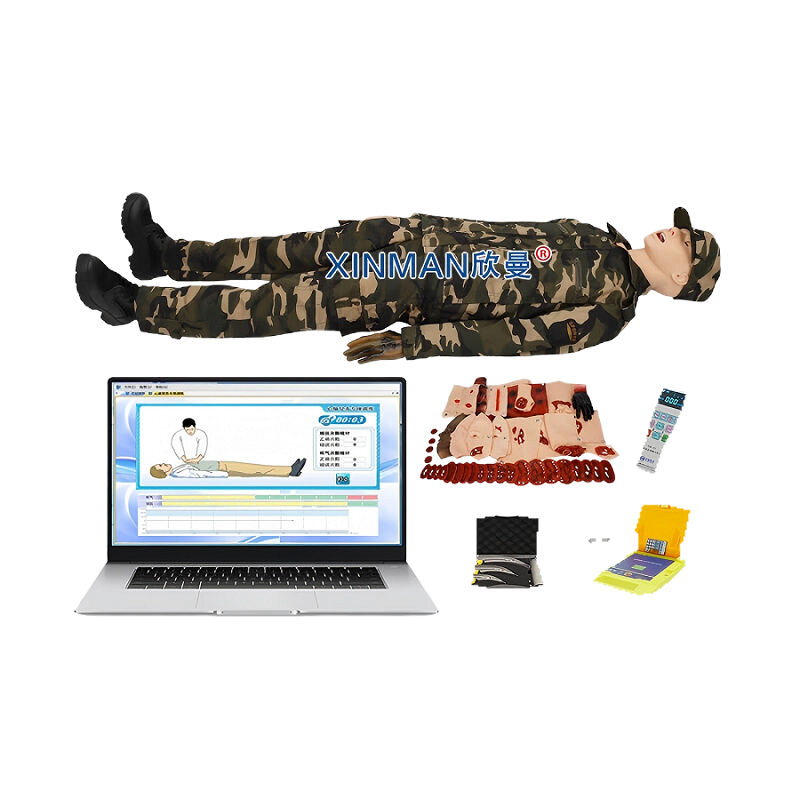 欣曼科教 战创伤急救技术综合训练模拟人XM-ACLS8000D