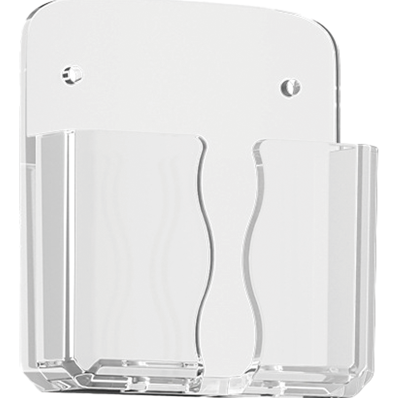 老房太太 多功能壁挂收纳盒 免打孔粘贴塑料置物架 手机充电支架收纳架 遥控器放置架 L288/个