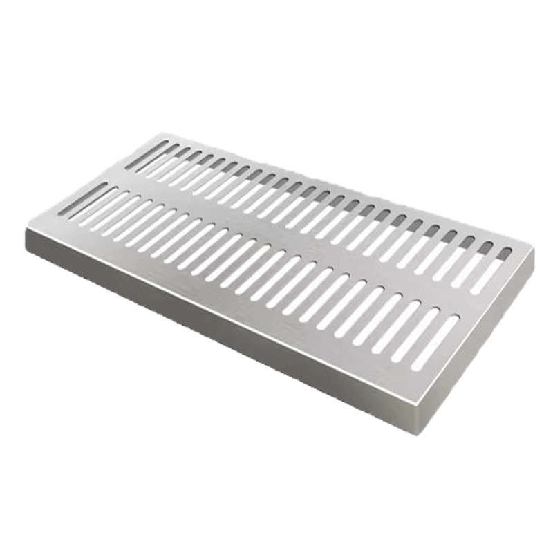 晨以橙 不锈钢井盖雨水篦子排水沟盖板 500*300*30*3mm 个