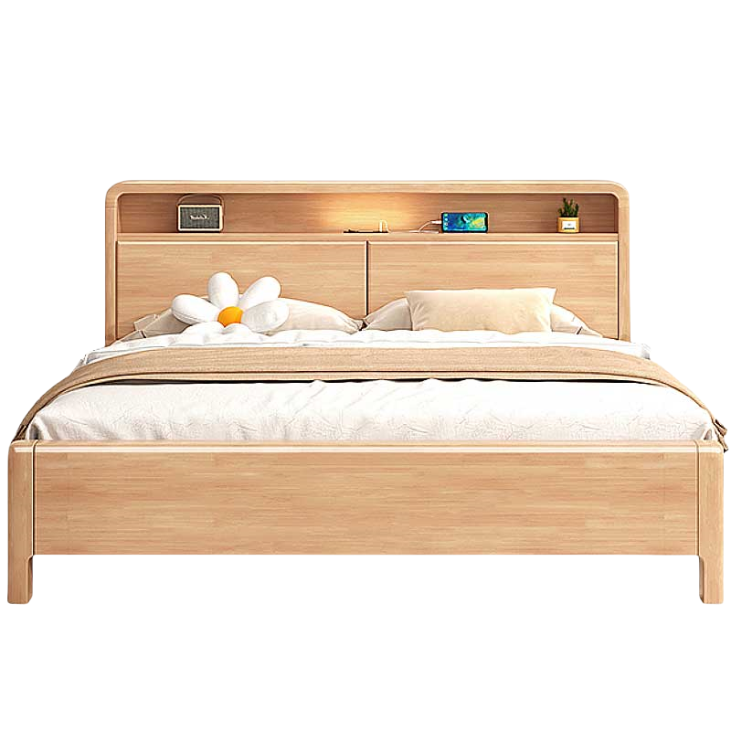 铭思达实木单人床