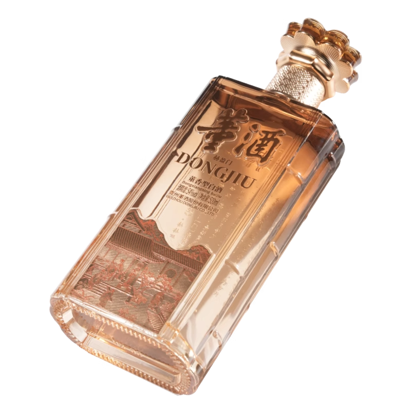 董酒赫盈门(琉璃黄)54度500ml董香型贵州白酒纯粮固态