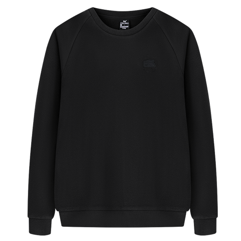 361°比热绒科技卫衣男百搭休闲摇粒绒保暖运动卫衣绒里套头卫衣