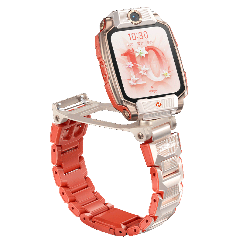 小天才儿童电话手表 Z11 疏烟粉全球版防水GPS定位智能手表学生儿童移动联通电信4G视频拍照双摄手表手机男女孩