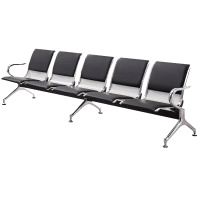 鑫睿辉 连排椅 三人位带茶几 张