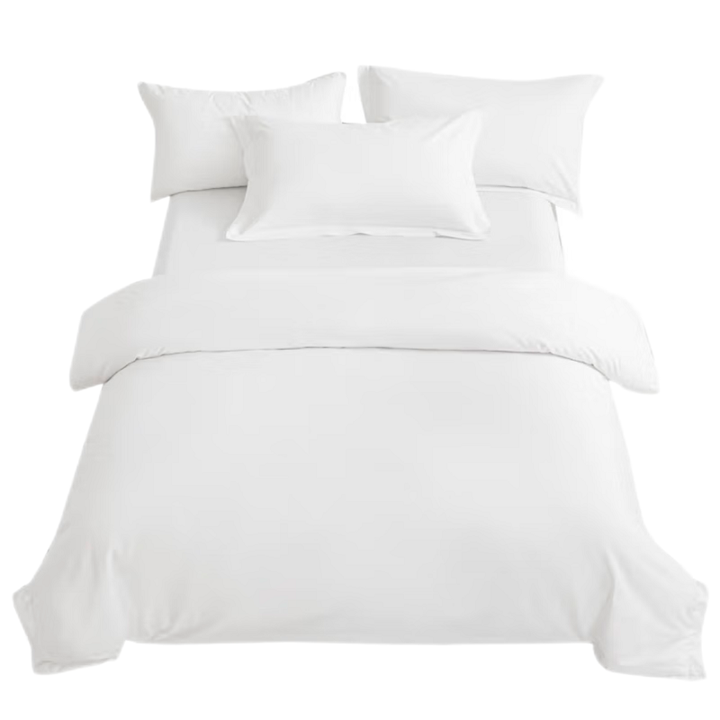 洛菲源 60*40S提花被套 星级酒店常用白色被套 200*240cm 条