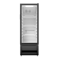 美的(Midea)展示柜 210升立式家用商用风冷冷藏保鲜柜 饮料啤酒冷柜玻璃门展示 ML-208DGEB 耀石黑