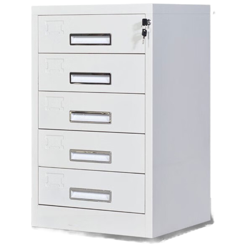戴劲五斗柜文件柜钢制办公柜抽屉柜目录柜员工柜储物柜(可放打印机)