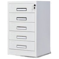 戴劲五斗柜文件柜钢制办公柜抽屉柜目录柜员工柜储物柜(可放打印机)