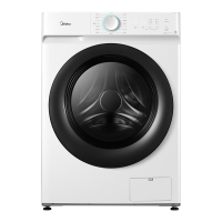 美的(Midea)12公斤直驱变频洗烘一体机滚筒洗衣机MD120V931DE全自动家用大容量洗衣机AI智能洗烘