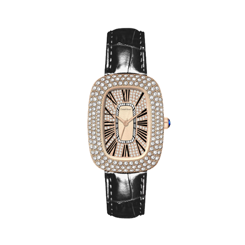 Cmierf Kuect(中国CKIR)镶钻满天星奢华手表CKIR-S80182