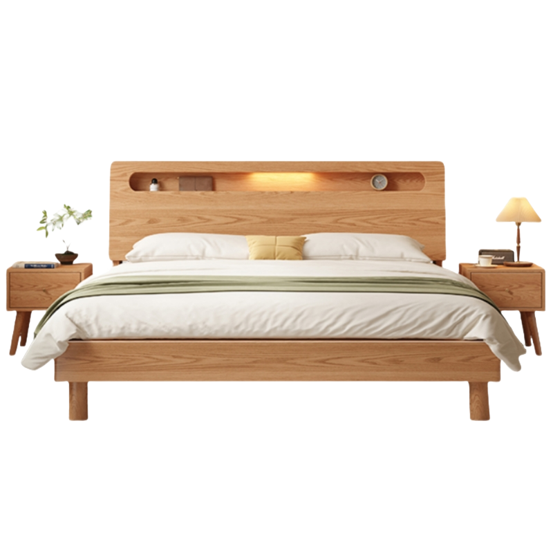 宜掌柜木 质 床