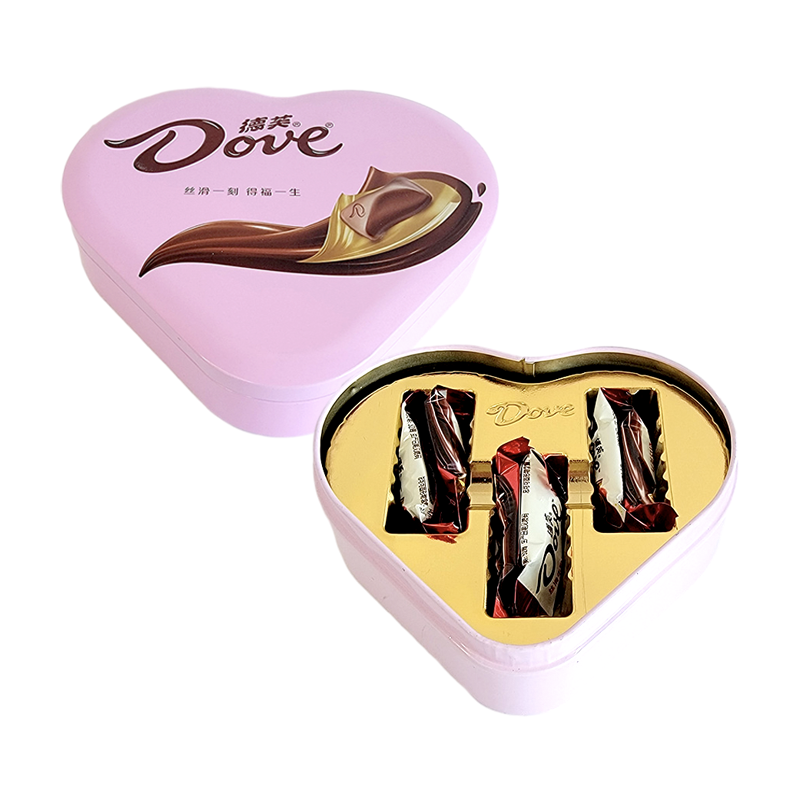 德芙丝滑牛奶巧克力6-18颗礼盒装铁盒装诞生礼伴手礼婚庆结婚喜糖