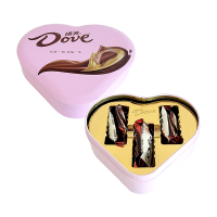 德芙丝滑牛奶巧克力6-18颗礼盒装铁盒装诞生礼伴手礼婚庆结婚喜糖