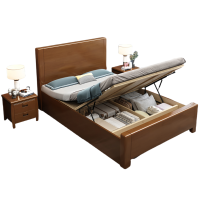 演发 橡木床+床垫