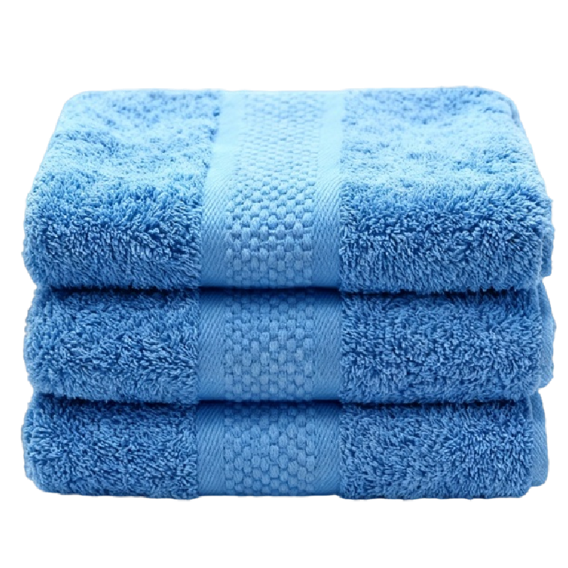 秦泰(Cqint) QTMJ-03 面巾 33*73cm 90克 32股棉质 轻奢蓝