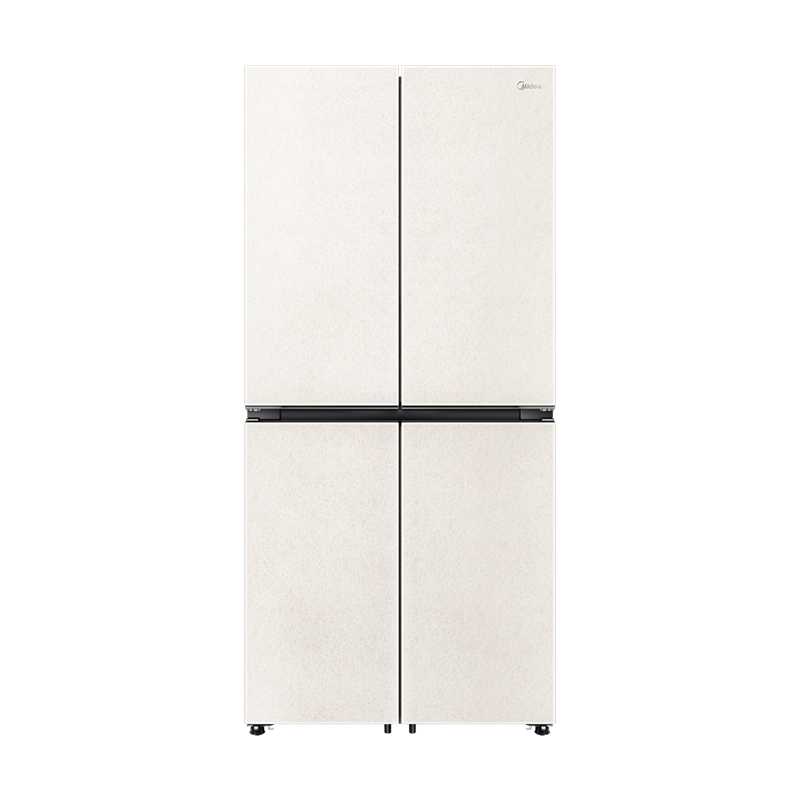美的(Midea)餐边柜冰箱427升十字四开门45cm超薄机身一级能效变频风冷无霜智能净化BCD-427WUSGPZM