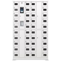 晋舰手机充电柜智能人脸识别手机柜寄存柜电子设备管理柜存包柜 40门手机充电柜