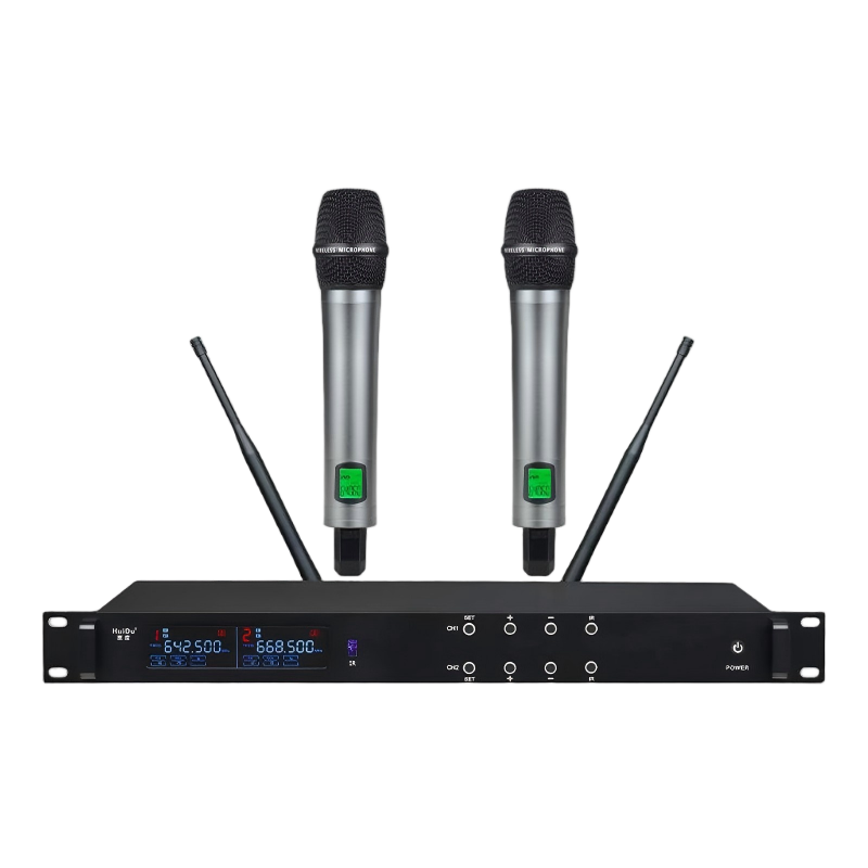 惠度(HuiDu)UH-624T一拖四无线话筒会议头戴无线麦克风视频会议主持舞台KTV演出唱歌会议话筒