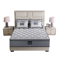 慕思进口乳胶床垫五区独立筒弹簧澳洲原装进口护脊双人床垫 MHE1-101