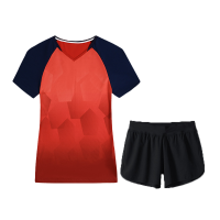 万山宏业 速干运动服 羽毛球服套装 YDF10/套