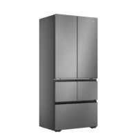 海尔多门冰箱BCD-511WGHMD1BGJU1 511升自动除霜彩晶玻璃面板嵌入式电脑控温1级能效