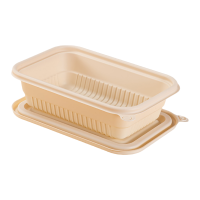 吾梓 一次性餐盒 650ML300套 箱