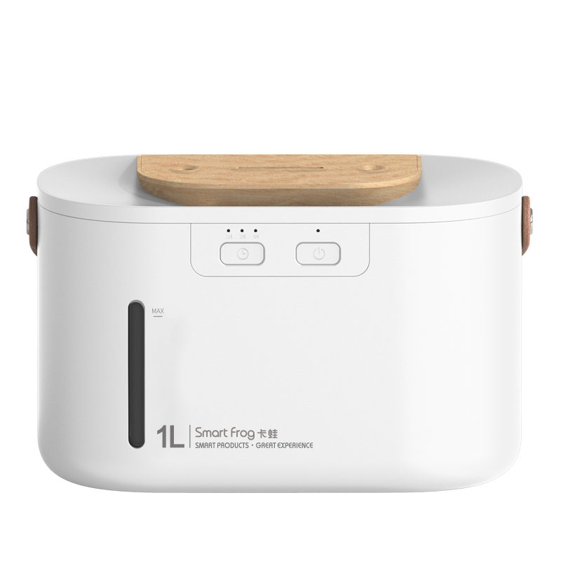 卡蛙智能抑菌净化加湿器 1升大容量下加水微孔出雾双档调节定时功能轻巧设计适用于11-20㎡
