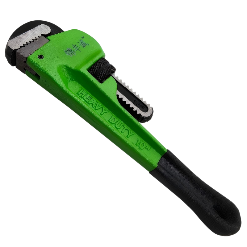 锦丰诚 管子钳沾塑柄管钳美式管钳 250mm(10英寸) 把