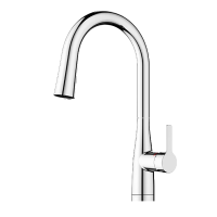 九牧(JOMOO)厨房水龙头三功能出水隐藏抽拉360°旋转冷热双控洗菜盆水槽龙头33220-779/1B-Z