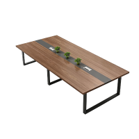 豫众诺 钢架会议桌 2400*1200*750mm 张