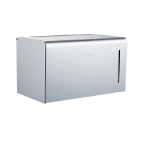 九牧(JOMOO)卫生间纸巾盒厕所卫生纸置物架抽纸盒免打孔防水纸巾架厕纸盒939010-7Z-1