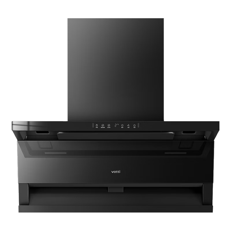 华帝小飞翼Pro K9顶侧双吸油烟机28立方变频吸力1200帕静压油烟机7字机型超薄平嵌冲浪自清洗i111K9