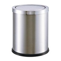 鑫睿辉 推盖垃圾桶 不锈钢 个