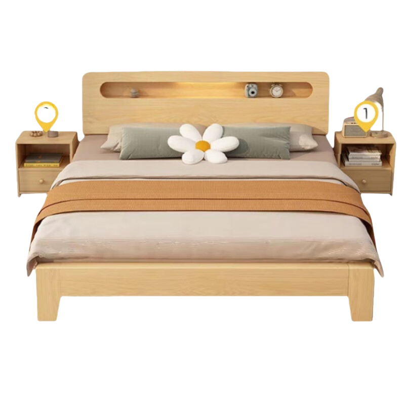 锁匠床+2床头柜