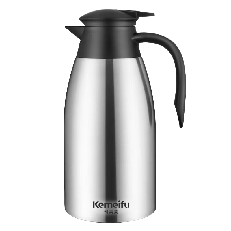 珂美芙 咖啡壶真空不锈钢保温壶 2000ml 个