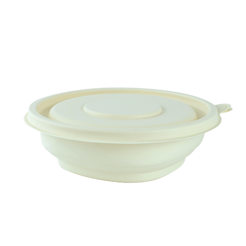 熊晟 环保可降解一次性汤碗 餐盒 380ml 400个/箱