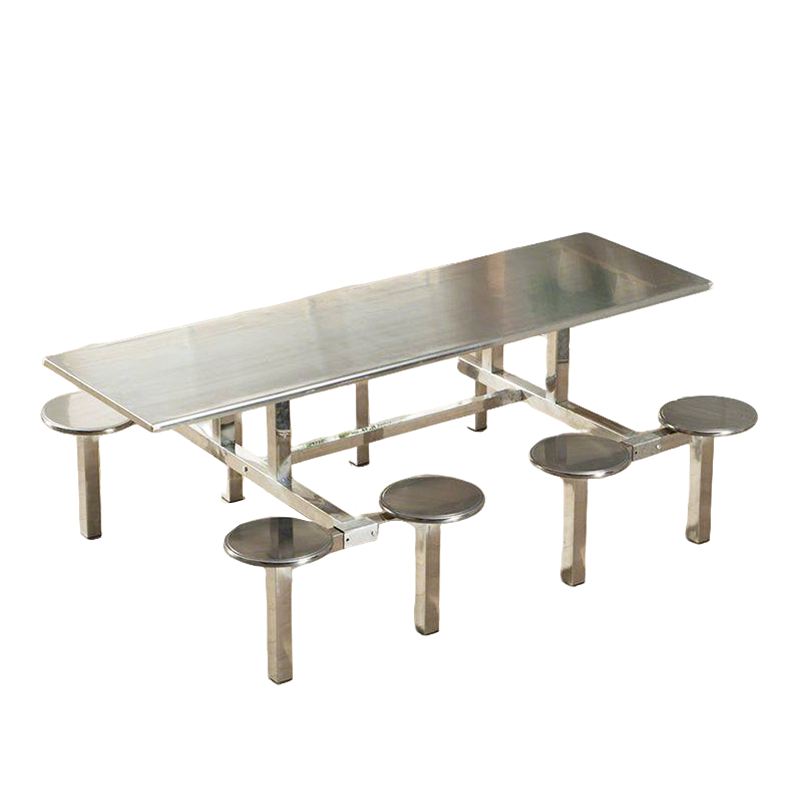 鑫睿辉 不锈钢餐桌 八人位 套