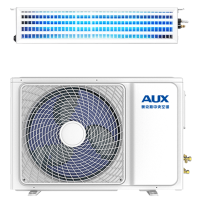 奥克斯大2匹风管机一拖一中央空调家用变频冷暖电辅省电节能隐藏式嵌机期间款