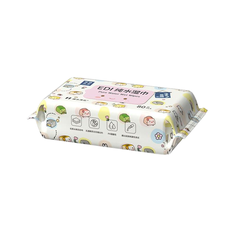 美穗吉家 EDI纯水湿巾80抽/包* 1包