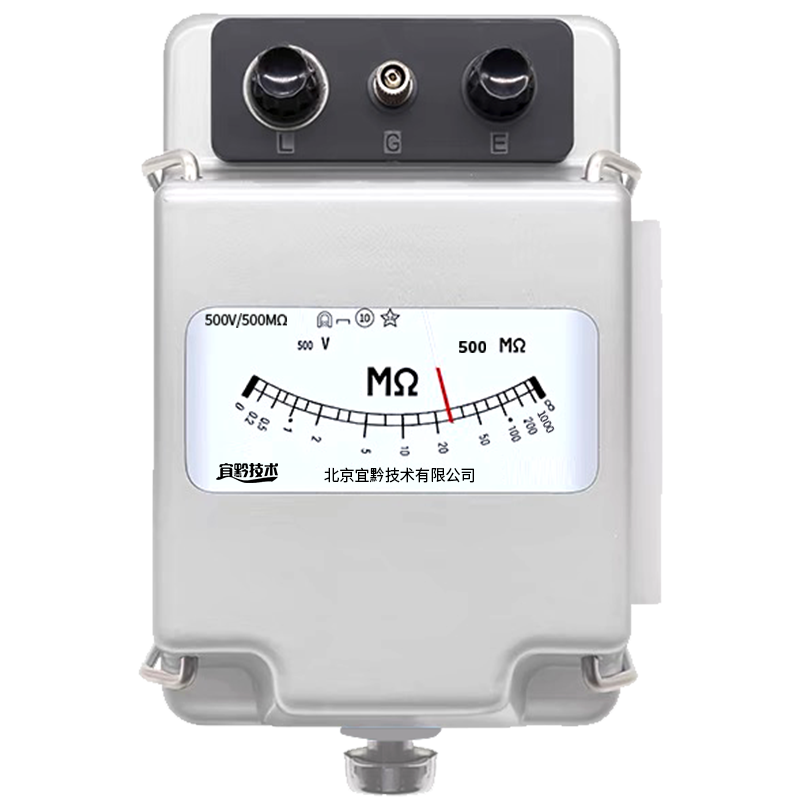 宜黔技术 兆欧表 500V/500MΩ 个