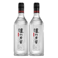 泸州老窖42度黑盖二曲 125ml*2瓶浓香型白酒
