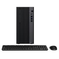 联硕弘道 DZ700MR国产商用台式机 兆芯KX-7000/16G/1T+512G/麒麟系统试用版/24.5英寸显示器