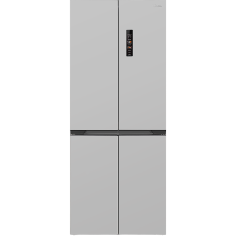 美的(Midea)60cm薄十字双开四开门多门超薄嵌入式风冷白色智能电冰箱一级双变频MR-457WUSPZE流苏白
